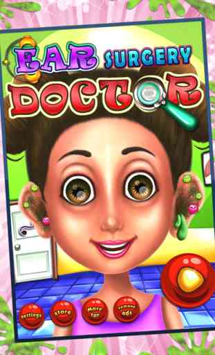 Chirurgie de l'oreille médecin - petits jeux de chirurgien pour les enfants 1