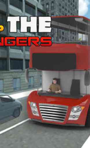 Double Decker Bus Simulator - véritable moteur 3D et un parking jeu de simulation 1