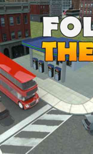 Double Decker Bus Simulator - véritable moteur 3D et un parking jeu de simulation 3