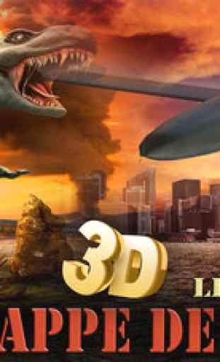 Drone grève Rex Legend 3D - une épopée dino chasseur moderne guerre mondiale 1