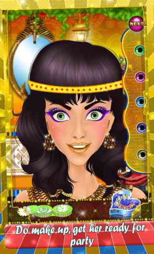 Egypte Princesse Salon de beauté - studio de mode et de soins capillaires jeu pour les enfants et les filles 4