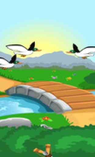 Tire de canard aux lance-pierres - jeu de tir chasse aux oiseaux gratuit 2