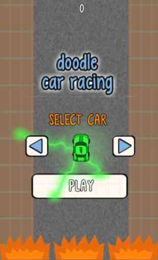 Doodle Car Racing - Un jeu de course amusant 3
