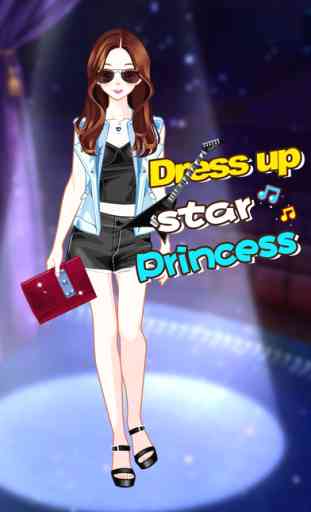 Dressup princesse star-Habille jeu pour les fille 4