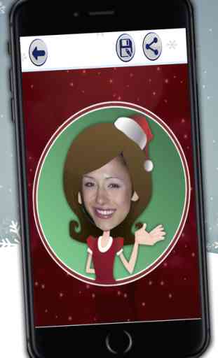 Éditeur de visages pour Noël - Créer des collages amusants et des cartes de Noël personnalisées 2