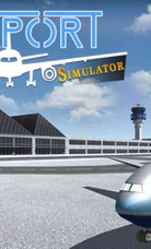 Emergency Airplane Parking Simulator 3D - Contrôles Aéroport vols réalistes et jeux Parking Air Coach Bus 4