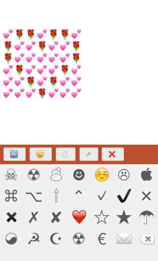 Emoji éditeur d'art - gratuit unicode émoticônes photos pour sms, e-mail 3