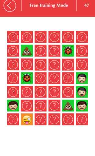 Emojis Jeu de Mémoire - Trouver des paires et de former votre cerveau avec des émoticônes drôles 4
