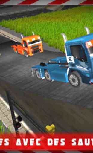 Extrême cascadeur simulateur de course de camion 3D - conduire le véhicule de transport dans la ville 1