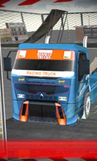 Extrême cascadeur simulateur de course de camion 3D - conduire le véhicule de transport dans la ville 2