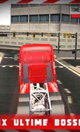 Extrême cascadeur simulateur de course de camion 3D - conduire le véhicule de transport dans la ville 4