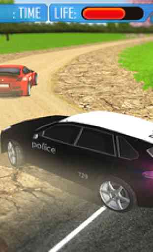 Extrême Hors route Police Voiture Chauffeur 3D Simulateur - Au volant Cops Véhicule 1