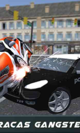 Extrême Hors route Police Voiture Chauffeur 3D Simulateur - Au volant Cops Véhicule 2