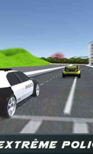 Extrême Hors route Police Voiture Chauffeur 3D Simulateur - Au volant Cops Véhicule 4