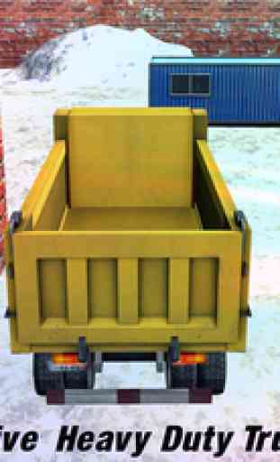 Extreme neige Pelle Tracteur Simulator 3D Game - Dump Truck lourd et Loader machine 2