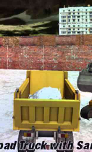 Extreme neige Pelle Tracteur Simulator 3D Game - Dump Truck lourd et Loader machine 3