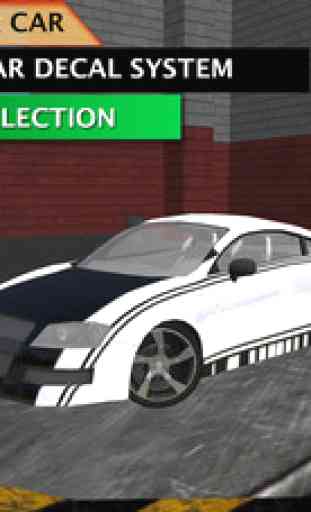 Extreme turbo de luxe de vitesse course de voiture rapide simulateur de conduite 1