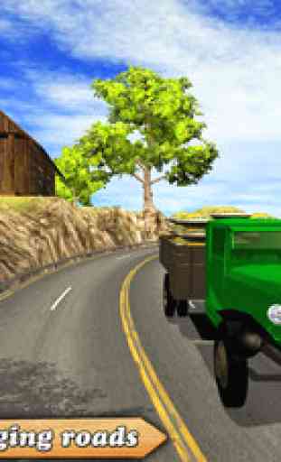 3D jeu remorque de transport de camion agricole 1