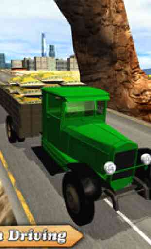3D jeu remorque de transport de camion agricole 2