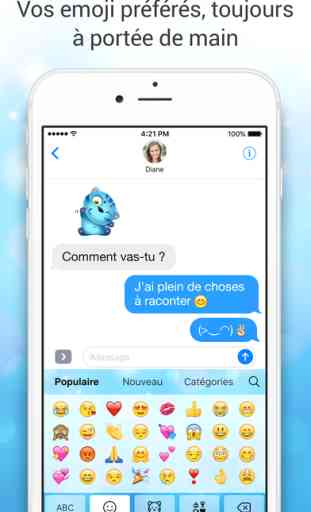 Clavier Emoji pour Moi - Nouveaux emojis gratuits 4