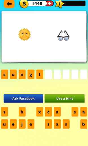 Emoji quiz app - Signification smiley / Emoticone 2