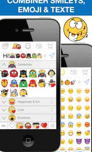 Emojidom smileys et émoticônes pour WhatsApp et de messagerie 2