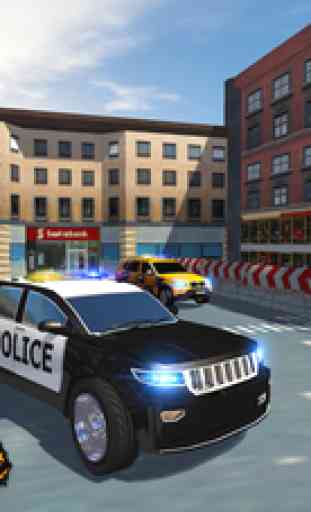 Extreme 3D Parking Voiture de police 4
