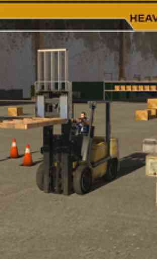 extrême Forklifter lourde simulateur 3D 4