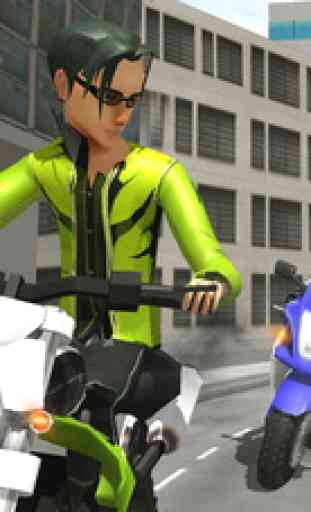 Extreme Police Motorcycle Rider Crime Chase Bike 2