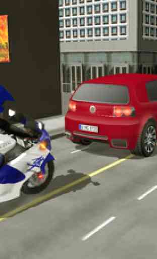 Extreme Police Motorcycle Rider Crime Chase Bike 4