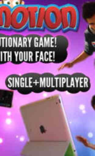 FACEMOTION - Utilisez votre visage pour jouer! Multijoueur réalité augmentée 1
