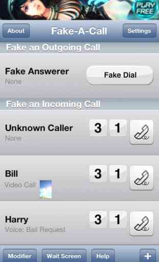 Fake-A-Call Free 4