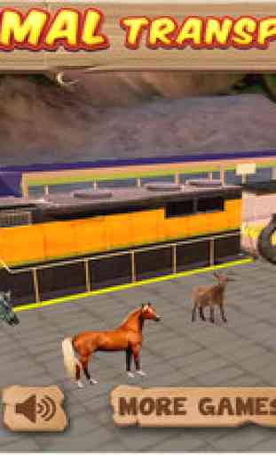 Farm Animal Transport Train 3d 1