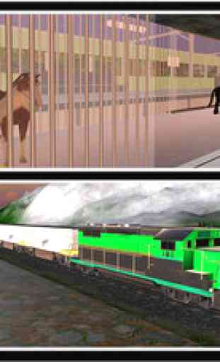 Farm Animal Transport Train 3d 3