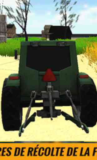 L'agriculture simulateur de tracteur pilote 3D 3