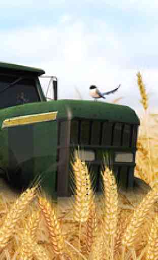 L'agriculture simulateur de tracteur pilote 3D 4