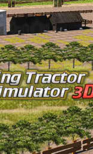 Simulateur de tracteur agricole 3d 1