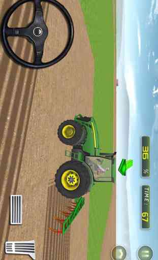 Tracteur agricole Simulator 3D Hay - Récolte Tract 4