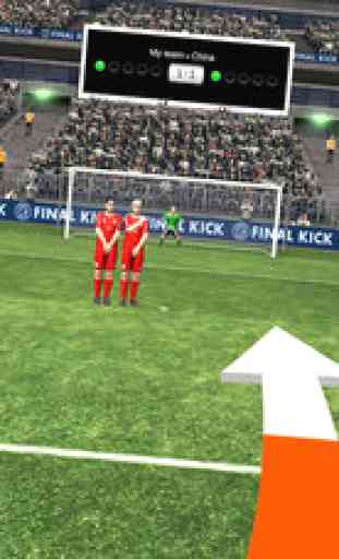Final Kick VR - Virtual Reality free soccer game for Google Cardboard 2