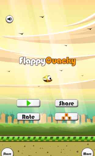 Flappy Couac : Un oiseau jeu de vol - et bascule à vivre 1