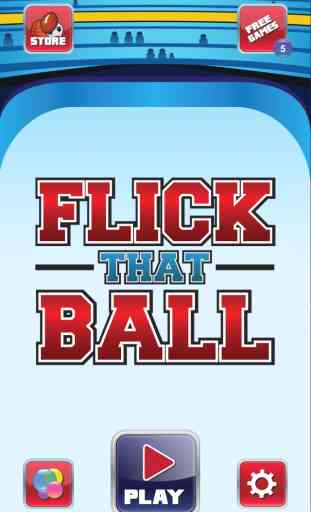 Flick Cela Ball - Flick La rondelle de frapper les football, football ou de ballons de football - Flick That Ball 1