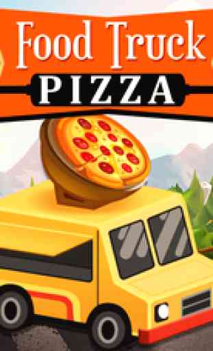 Food Truck Simulator Pizza Delivery - Parking Minivan Compétences jeux pour les enfants 1