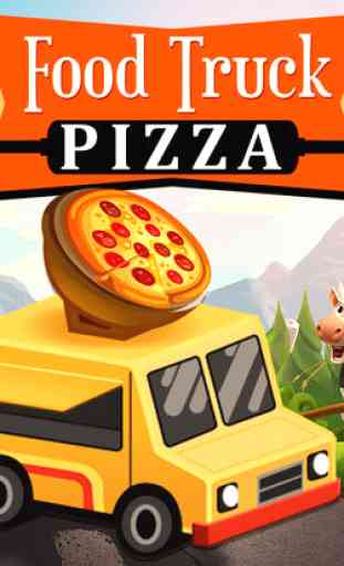 Food Truck Simulator Pizza Delivery - Parking Minivan Compétences jeux pour les enfants 4