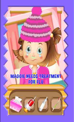 Grippe Docteur-Un traitement du nez amusant jeu de l'infection pour les enfants 3