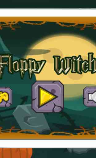 sorcière disquette apprendre à voler par balai magique dans la nuit de Halloween - touchez jeux de claquettes 4
