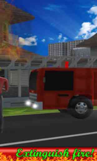 Firefighter Truck Simulation 2016 3