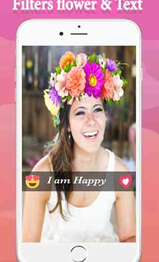 Flower Filters Crown - & Effects Face for Snapchat 1