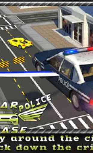 Flying Car Police Chase 2