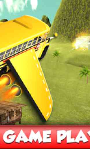 Flying Stunt Bus Driver: Simulateur de pilote auto 1