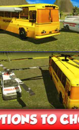 Flying Stunt Bus Driver: Simulateur de pilote auto 4